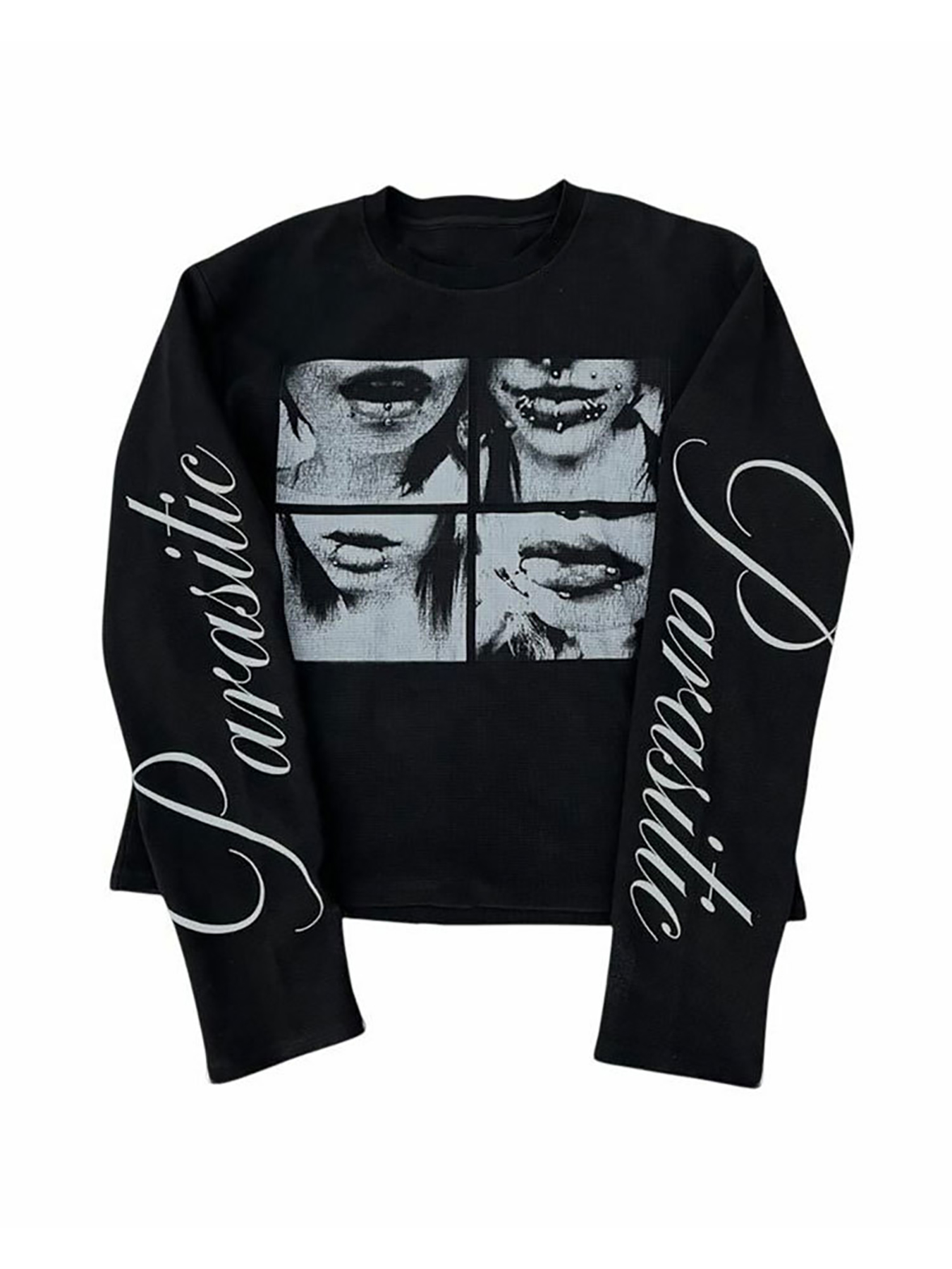 Men'S Fashion T Shirts - تي شيرت بأكمام طويلة بطبعة صورة