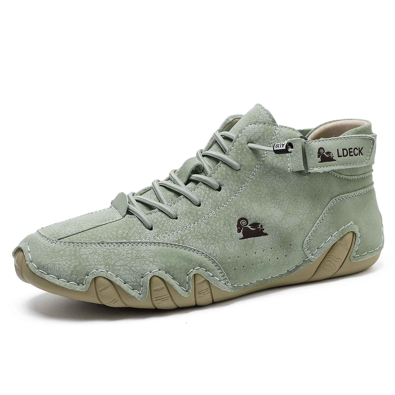 Mens Fashion Trainers - أحذية رجالية من الجلد الطبيعي، أحذية