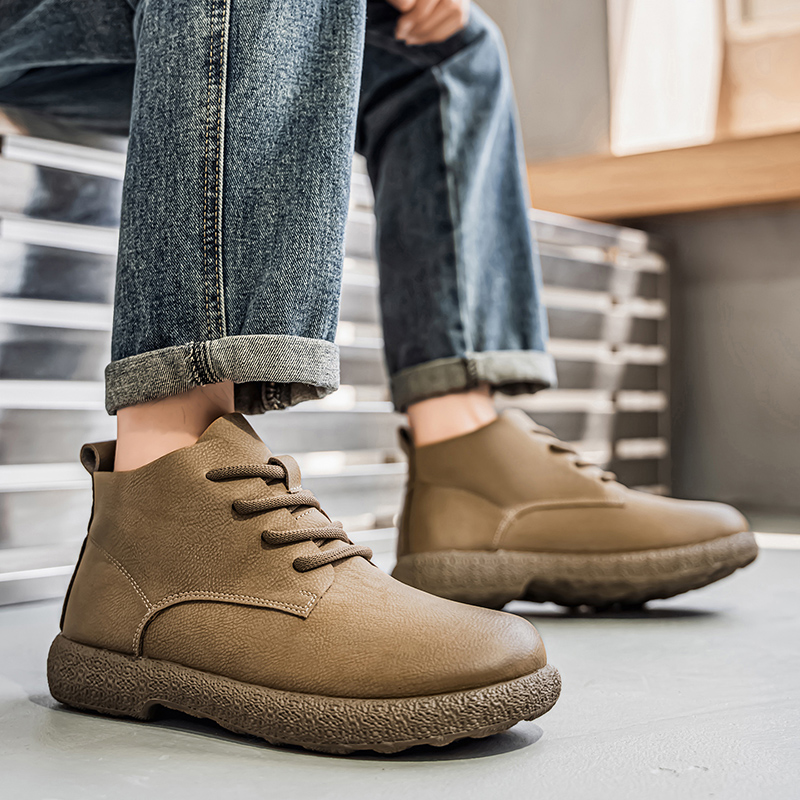 أحذية الكاحل للرجال أحذية بنية - مراجعة Men'S Fashion News وسعره