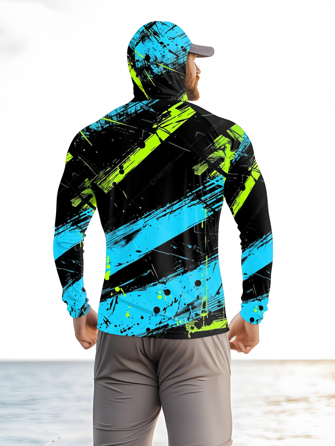 هودي صيد للرجال بأكمام طويلة،  - مراجعة Men'S Fashion T Shirts وسعره