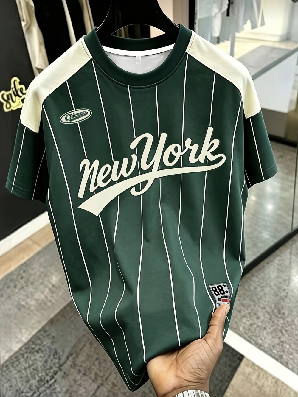 تي شيرت رجالي صيفي جديد وعصري، - مراجعة Men'S Fashion New York وسعره
