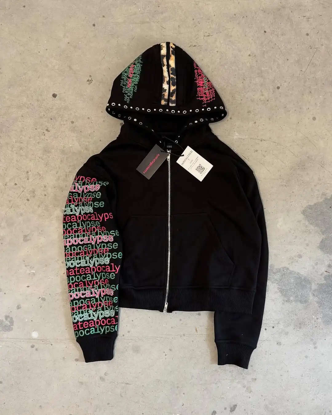 Eyehategarment الشارع موضة هود - مراجعة Mens Fashion Zip Up Hoodies وسعره