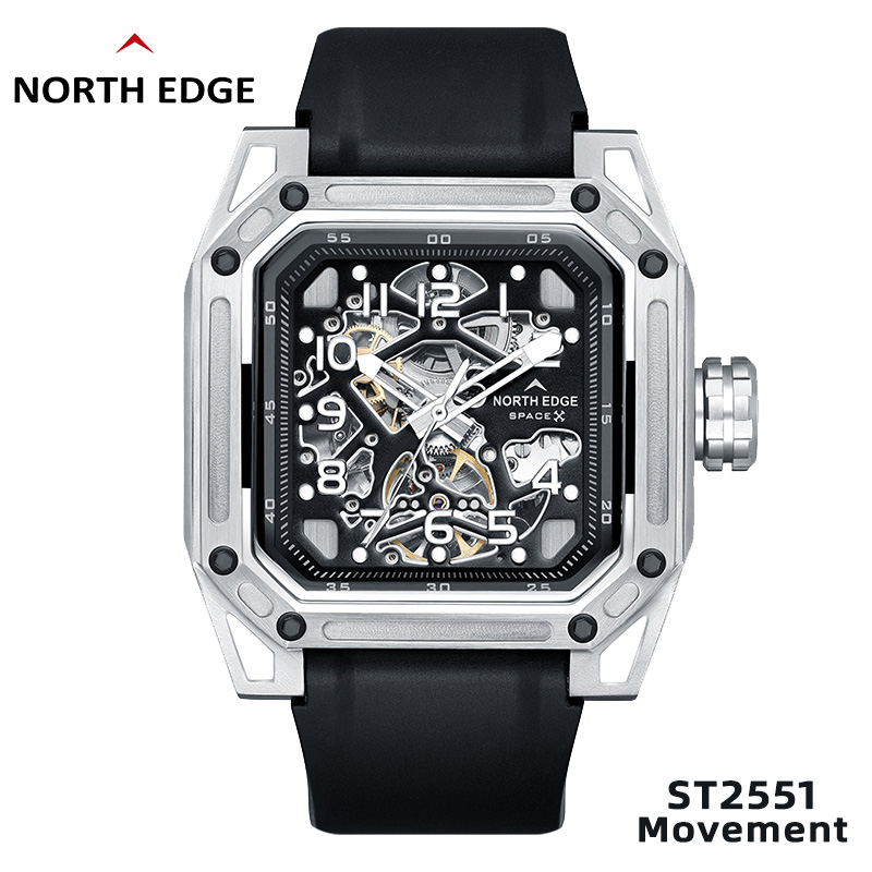 NORTH EDGE ساعات آلية للرجال ه - مراجعة Men'S Fashion X وسعره