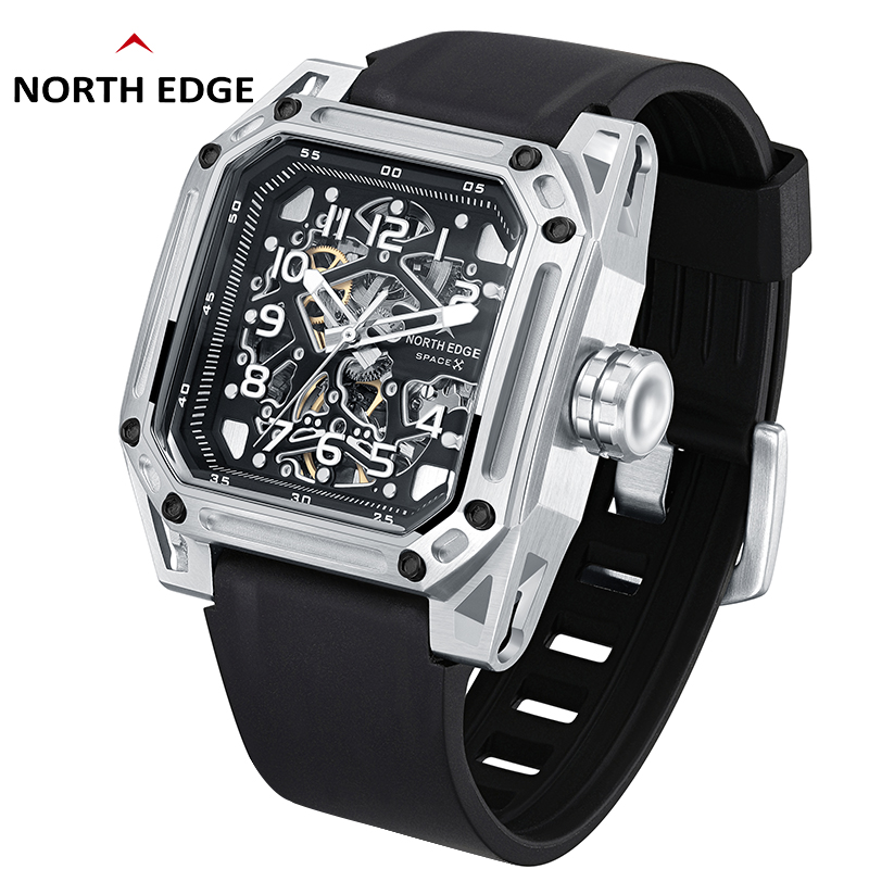 NORTH EDGE ساعات آلية للرجال ه - مراجعة Men'S Fashion X وسعره