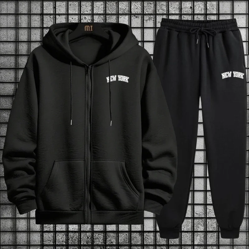 طقم رياضي رجالي عالي الجودة لر - مراجعة Mens Fashion Zip Up Hoodies وسعره
