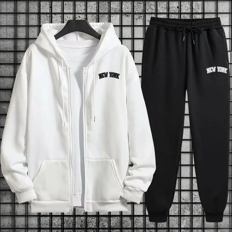 طقم رياضي رجالي عالي الجودة لر - مراجعة Mens Fashion Zip Up Hoodies وسعره