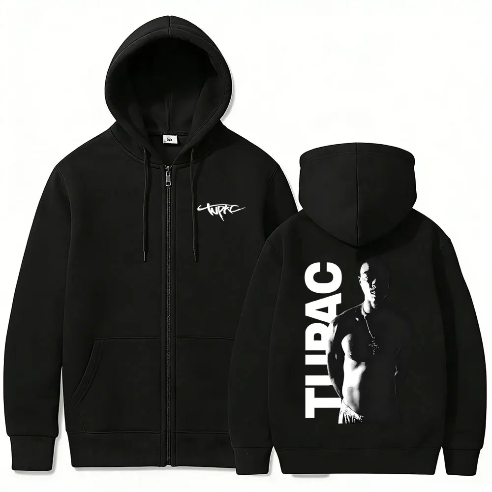 هودي بسحاب من توباك 2pac للرجا - مراجعة Mens Fashion Zip Up Hoodies وسعره