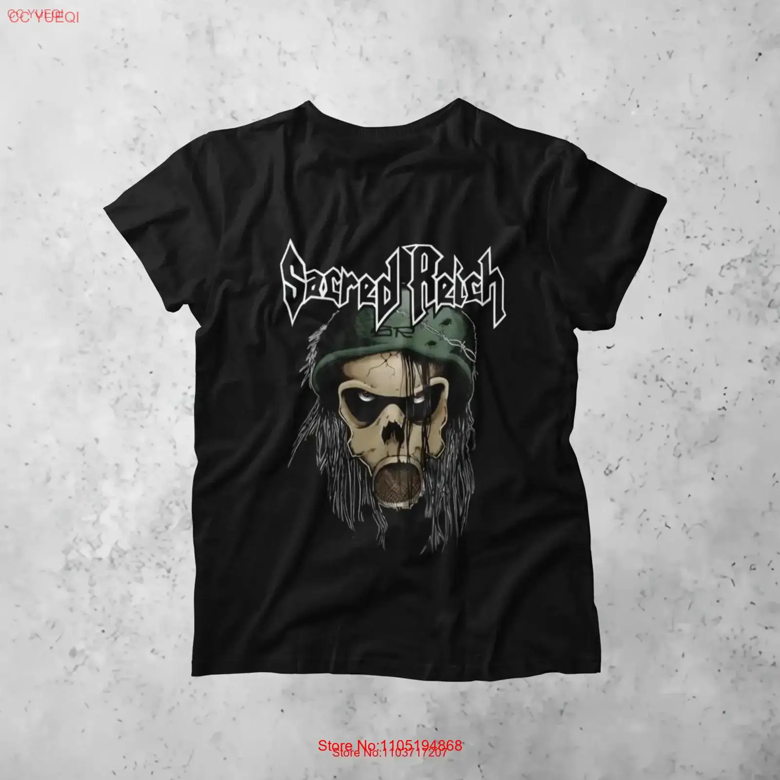 تي شيرت Sacred Reich ملصق Merc - مراجعة Poster Men Fashion وسعره